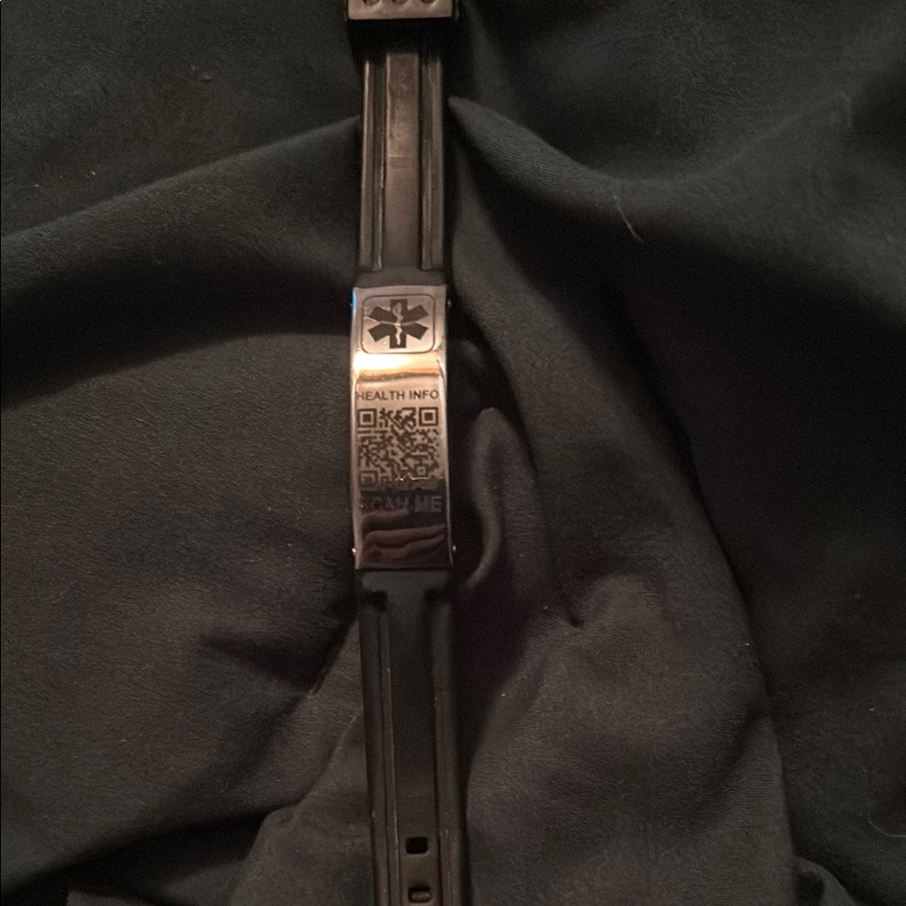 Lucky Tag Health Info Bracelet
